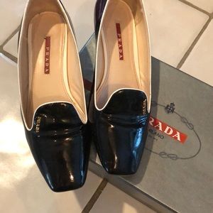 Authentic Prada Low Wedge /Flat Shoes